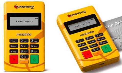 Moderninha Pagseguro emprestar maquininha